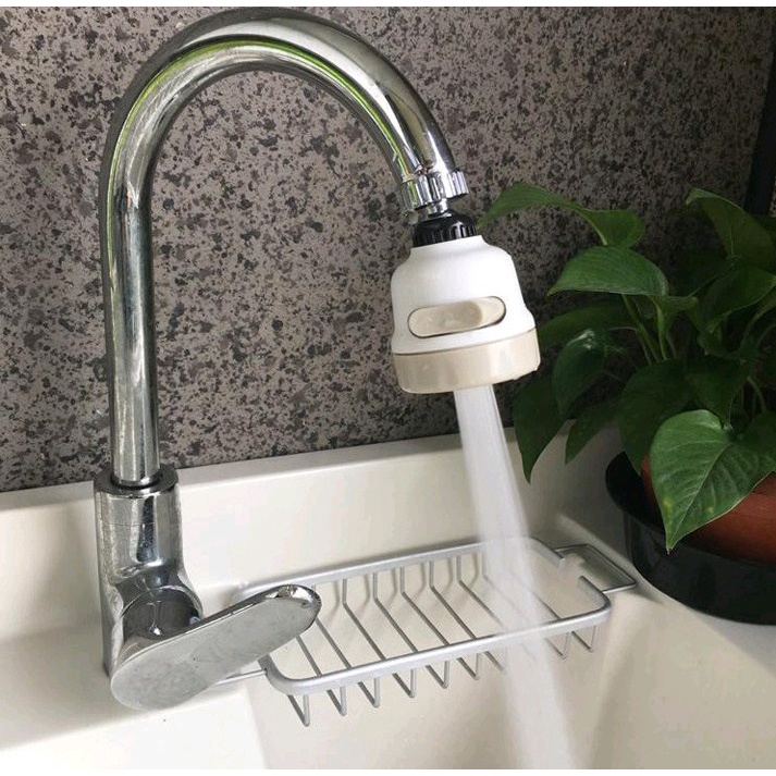 Đầu vòi tăng áp nước rửa bát 3 chế độ nước Xoay 360 độ