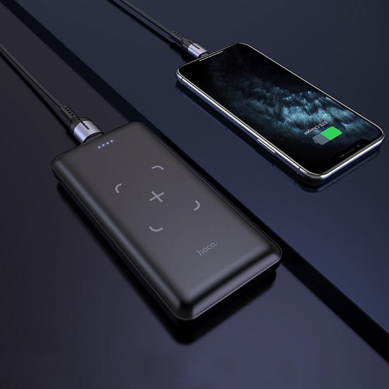 Sạc dự phòng không dây Hoco J50 10.000 mAh hỗ trợ sạc iphone, android, samsung, ios, xiaomi