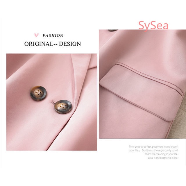 Áo khoác blazer dài tay thời trang mùa thu hàn quốc cho nữ