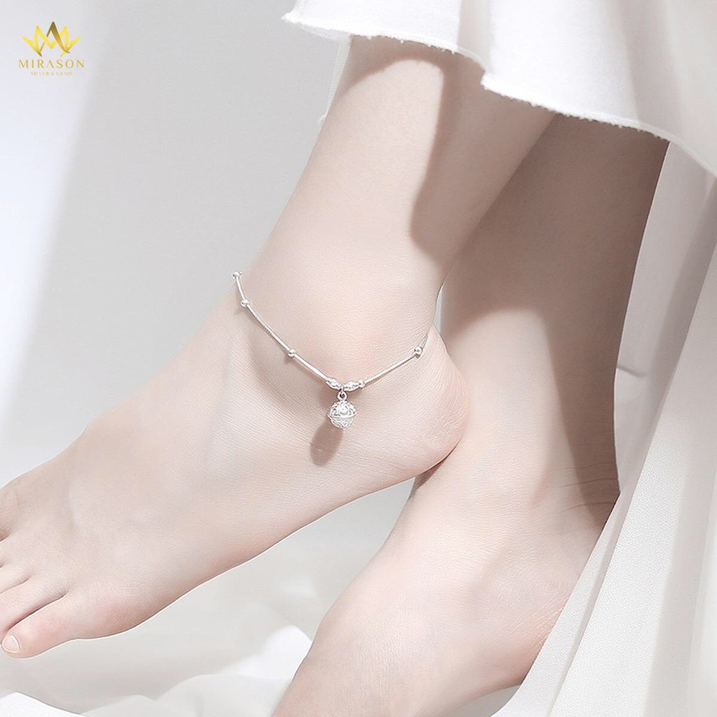 MIRASON - Lắc Chân Bạc 925 Cao Cấp - MLC012