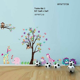 Decal dán tường cho bé cỡ lớn
