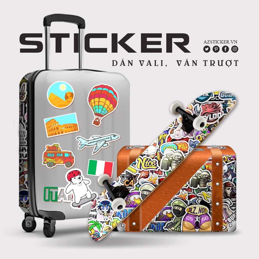 [Set 100+] Sticker in Hình Game CSGO | Dán Nón Bảo Hiêm, Điện Thoại, Laptop, Bình ...