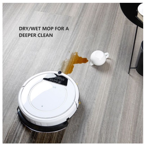 Robot Hút Bụi Fmart Sạc Tự Động E-R550W - Hàng Chính Hãng