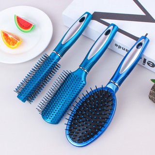 Bộ 3 cây lược làm tóc | lược uốn xoăn | lược mát xa