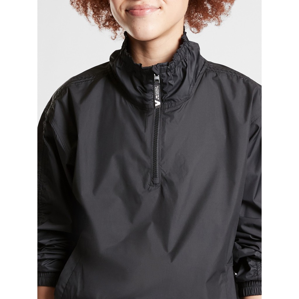 Áo khoác gió thể thao bé gái Athleta Girl 598454 Break Records Half Zip