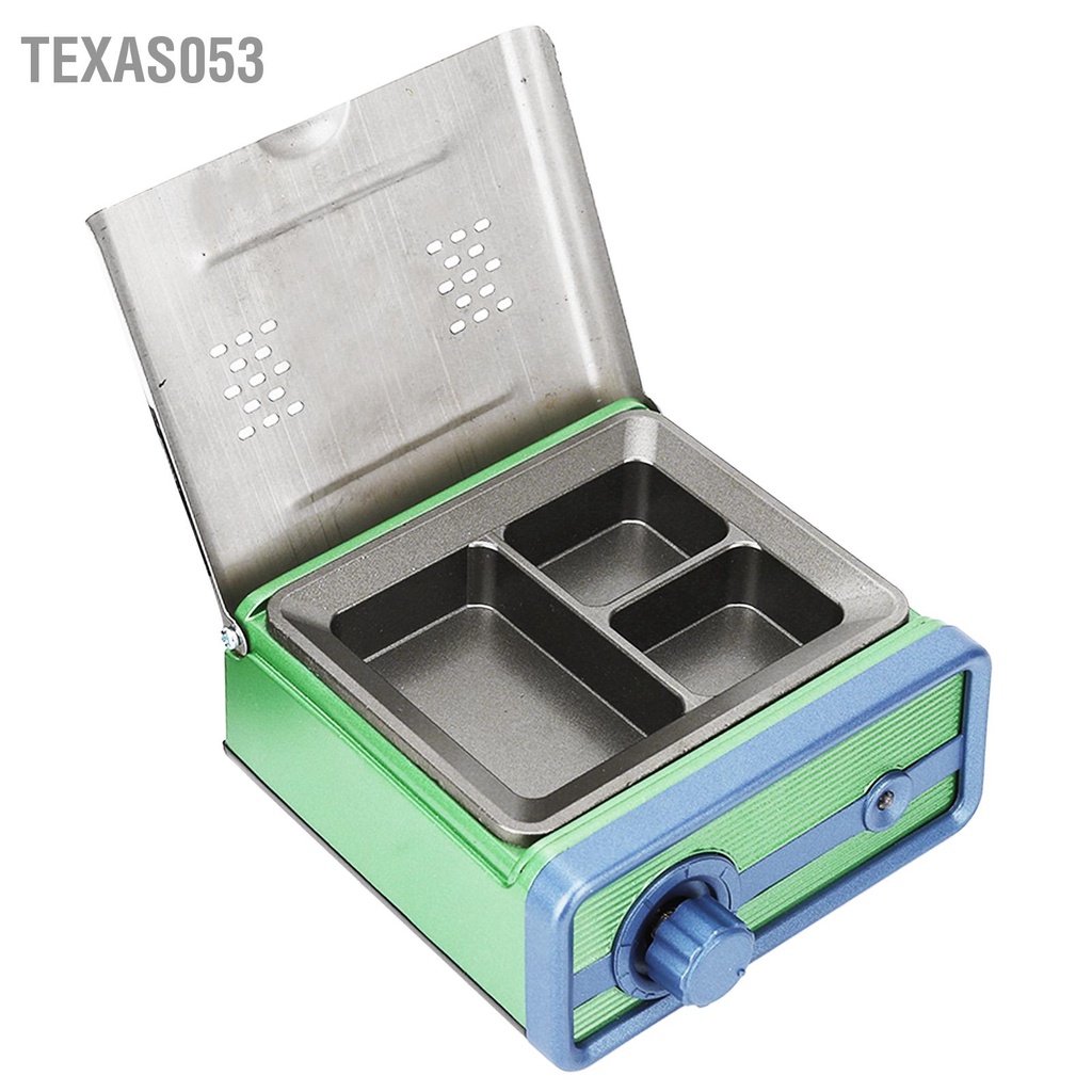 [Hàng Sẵn] Máy nấu sáp - Nồi nấu sáp nha khoa 3 khe điều khiển nhiệt độ tự động Chống dính【Texas053】