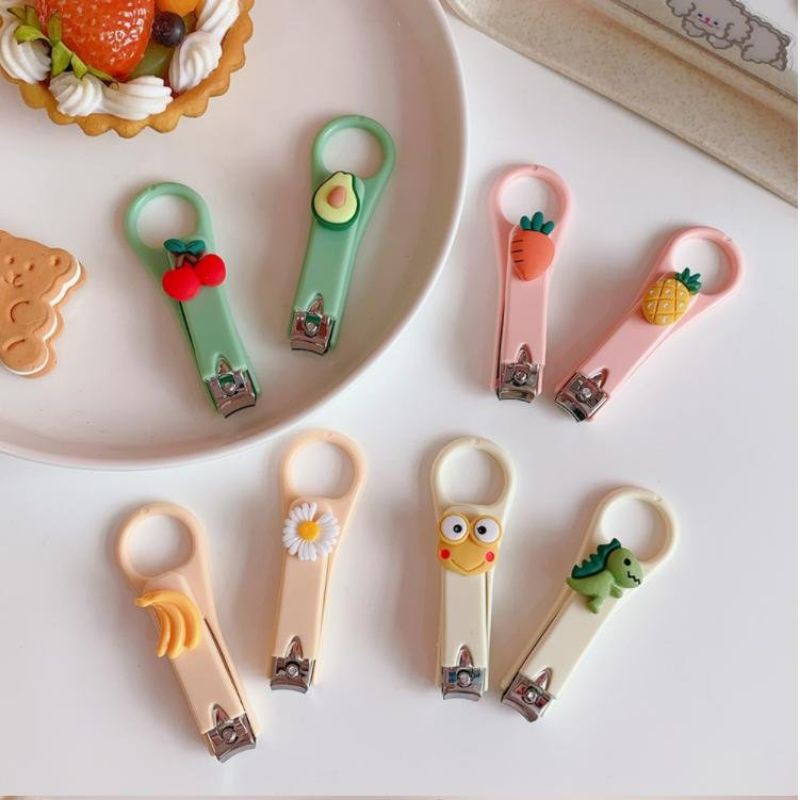 Bấm móng tay hình con vật, hoa quả siêu dễ thương - Cắt móng tay cute giá rẻ