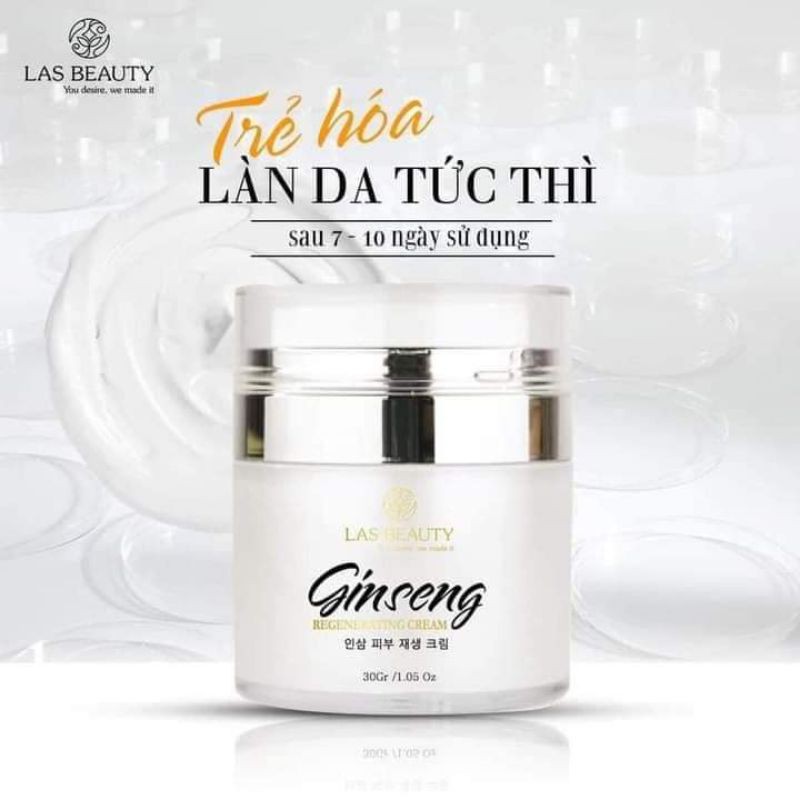 KEM TÁI TẠO DA NHÂN SÂM LAS BEAUTY TỪ HÀN QUỐC | BigBuy360 - bigbuy360.vn