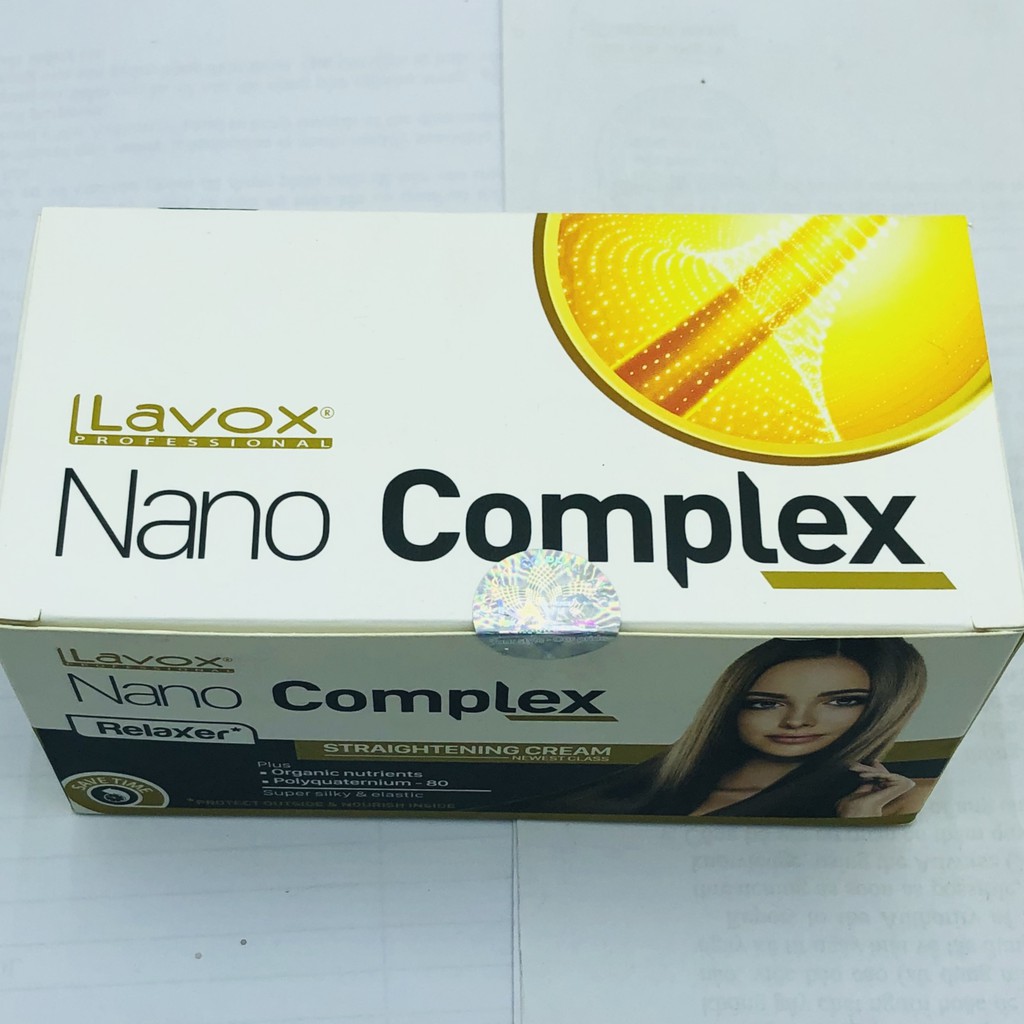 Thuốc duỗi tóc cá nhân thế hệ mới LAVOX COMPLEX NANO 150mlx2