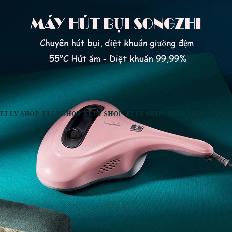 Máy hút bụi giường gối đệm diệt khuẩn tia UV SONGZHI - Máy hút bụi gia đình cao cấp hút ẩm Khử khuẩn | BigBuy360 - bigbuy360.vn