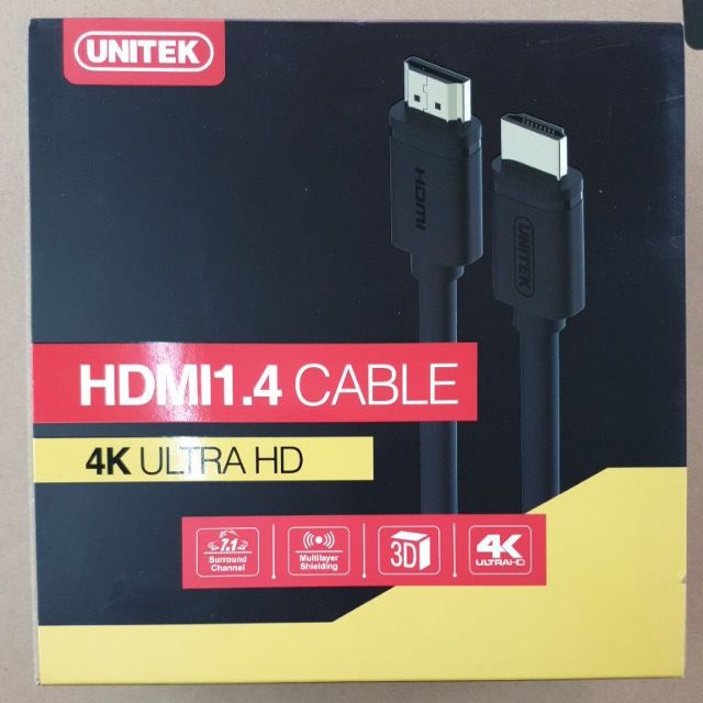 Cáp HDMI 10m unitek Y-C142