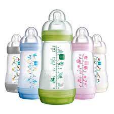 Set 3 Bình sữa chống đầy hơi MAM 160ml/260ml