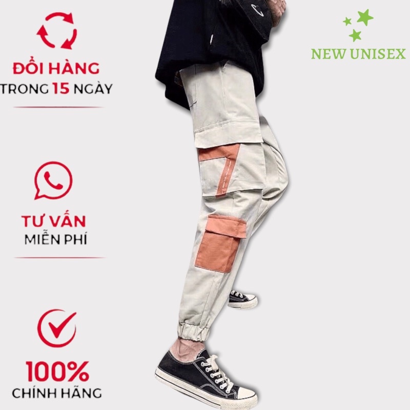 Quần Jogger Nắp Túi  Màu Mè Siêu Hot [New Unisex]