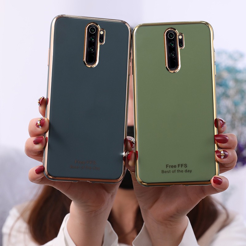 Ốp Điện Thoại Koosuk Cho XIAOMI REDMI NOTE 7 8 9 PRO MAX 9S 9T Chất Liệu TPU Mạ Viền 6D Sang Trọng
