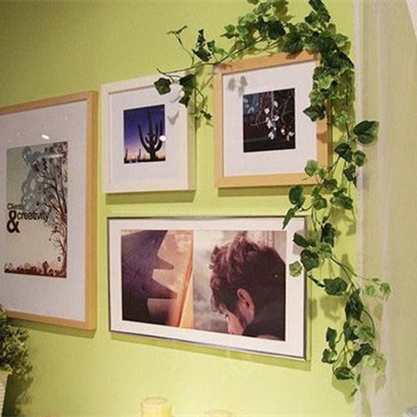 Lá tường xuân giả leo tường trang trí nhà cửa | BigBuy360 - bigbuy360.vn