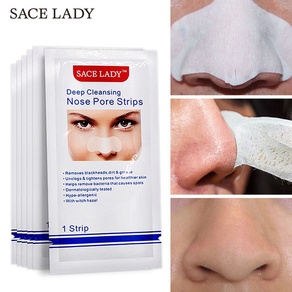 [Hàng mới về] Miếng dán mũi lột mụn đầu đen làm sạch lỗ chân lông Sace Lady