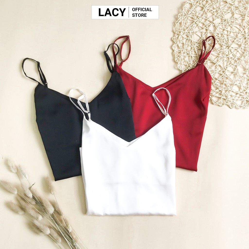 Áo 2 Dây Nữ và Quần Ngủ Lụa Pháp Nhiều Họa Tiết Trẻ Trung Cao Cấp Freesize LACY N129 và QN | BigBuy360 - bigbuy360.vn