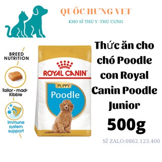 Thức ăn cho chó con Royal Poodle Junior 500g