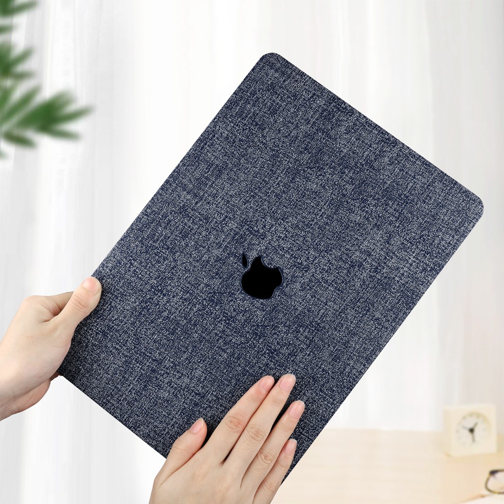 Bao da máy tính bảng denim chống trầy xước cho MacBook 13 inch / 13.3 inch