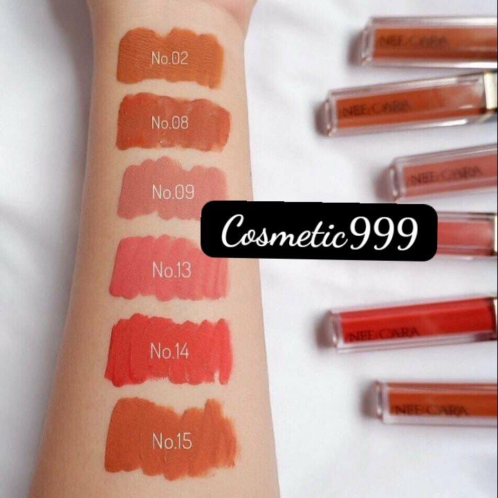 auth 100% son kem sivanna màu đỏ hồng 12 -cosmetic999