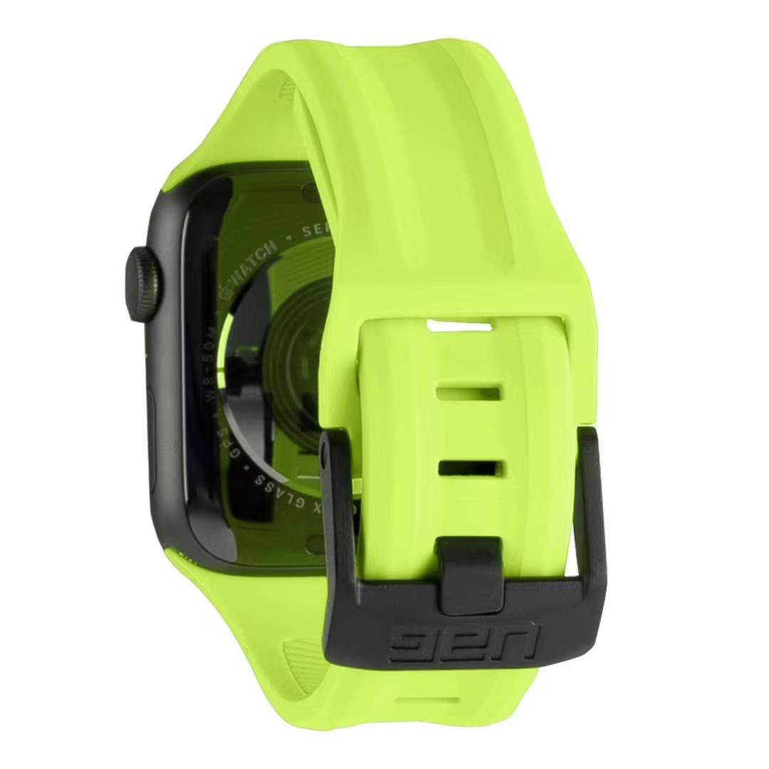 UAG iwatch Strap Suitable for Apple Watch series7 6 5 4 3 2 1 starp iwatch 42/44/45mm waterproof  silicone watch band38/40/41mm