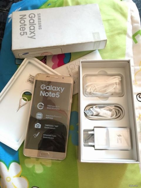 HCM_ Samsung Galaxy Note 5 2sim mới Fullbox