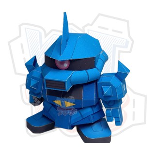 Mô hình giấy robot gundam sd-054 gouf