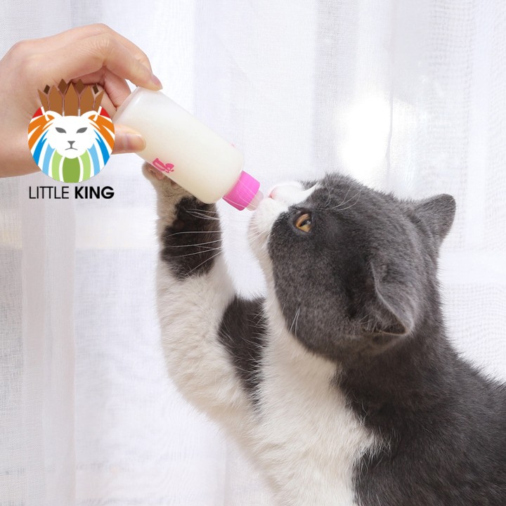 Bình sữa, bình ti cho chó mèo sơ sinh, thú cưng nhỏ, Pet bottle Little King pet shop