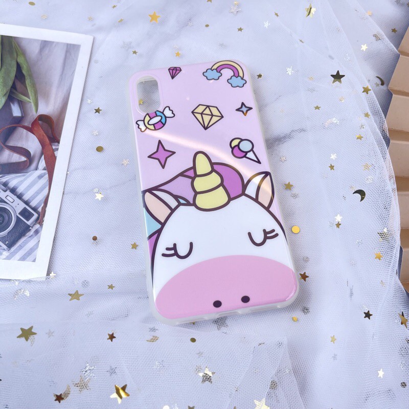 Ốp iphone Unicorn dành cho Iphone iPhone6/6s/6Plus/6sPlus/7Plus/8Plus/iPX/IPXS/Xs Max