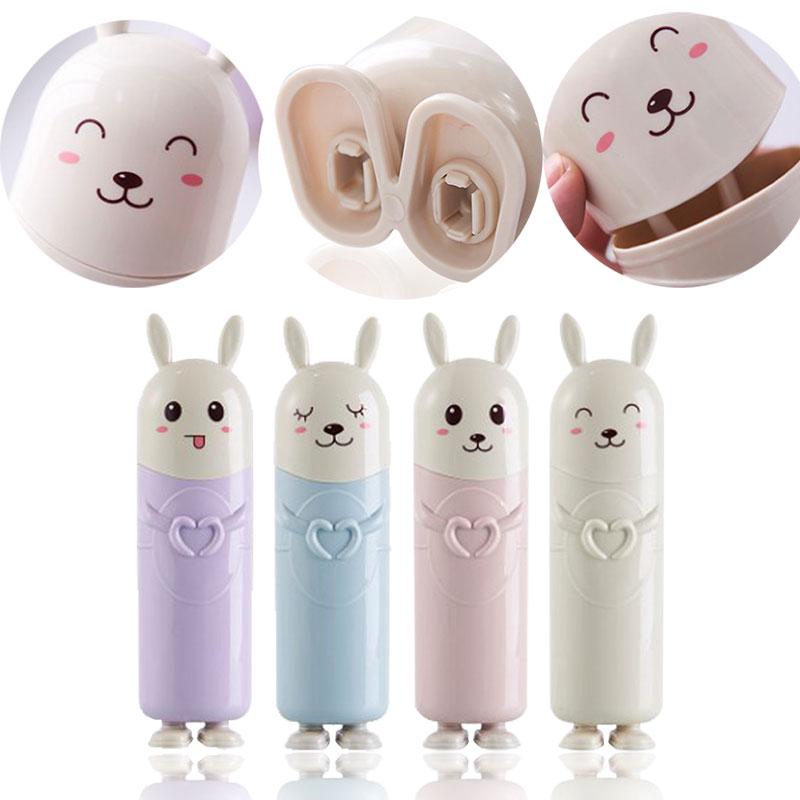 Hộp đựng bàn chải và kem đánh răng hình thỏ dễ thương