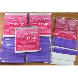 Lót Phân Xu Tím 💖FREESHIP💖Lót Phân Xu Hiền Trang Bịch Đại (18-20 Miếng 1 Gói)