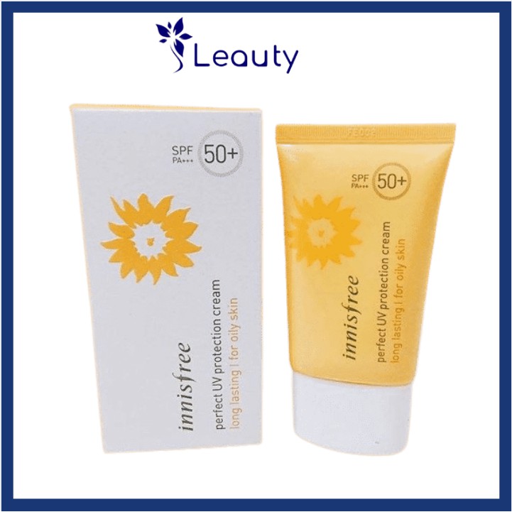 Kem Chống Nắng Innisfree Perfect UV Protection Cream Triple Care SPF 50+ 50ml