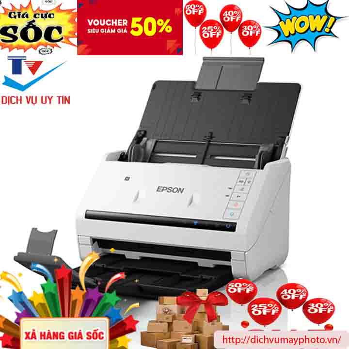 Máy scan 2 mặt tự động siêu tốc có wifi Epson DS 570W DS-360W DS-1630 DS-530 hàng mới 100% chính hãng