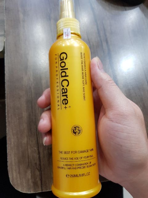 Xịt dưỡng tóc Gold Care