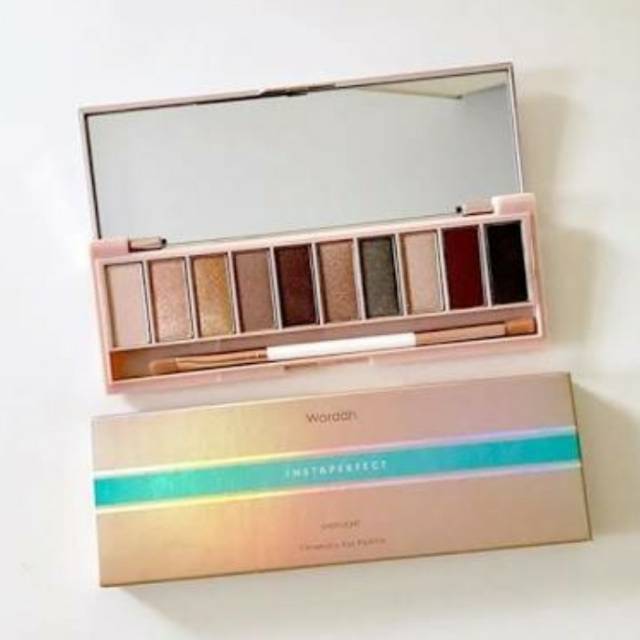 (hàng Mới Về) Bảng Phấn Mắt Wardah Chuyên Dụng Cho Trang Điểm