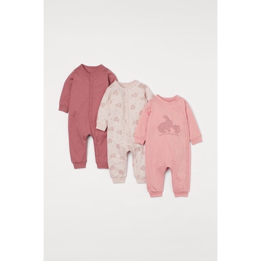 Set 3 body cho bé HM auth