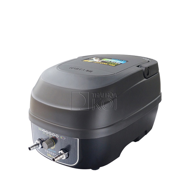 Máy sủi tích điện HAILEA, máy sủi cho hồ ao, hồ , bể cá cảnh hồ cá Koi, máy sủi tích điện đến