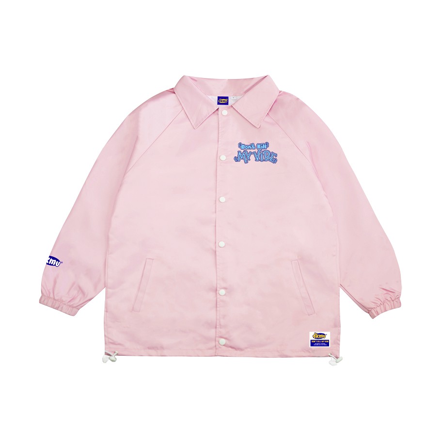 Áo khoác nữ Don't Kill My Vibe vải dù màu hồng, có hình in - Surfing | BigBuy360 - bigbuy360.vn