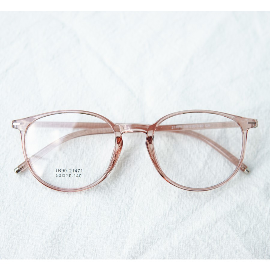 Gọng Kính Tròn Nhựa Dẻo TR90 (Kèm Tròng Cận) - B1471 | BigBuy360 - bigbuy360.vn