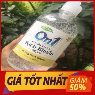 Gel rửa tay khô On1 hương Fresh Sakura chai 500ml