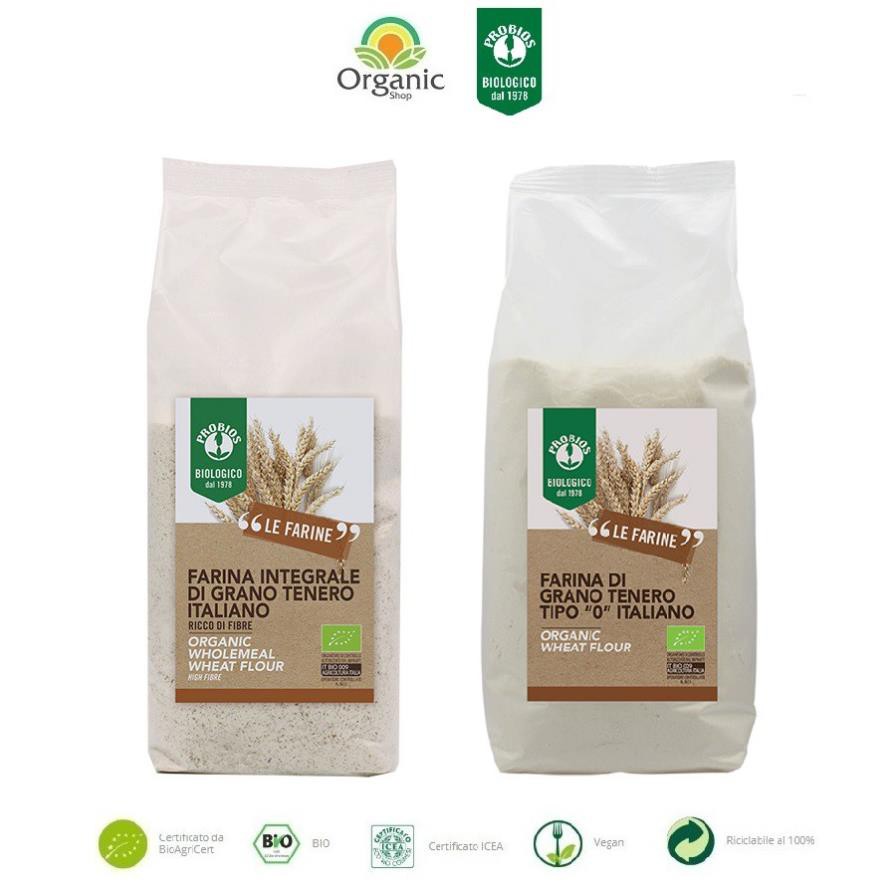 Bột Mì đa dụng hữu cơ Organic Wheat Flour ProBios 1kg