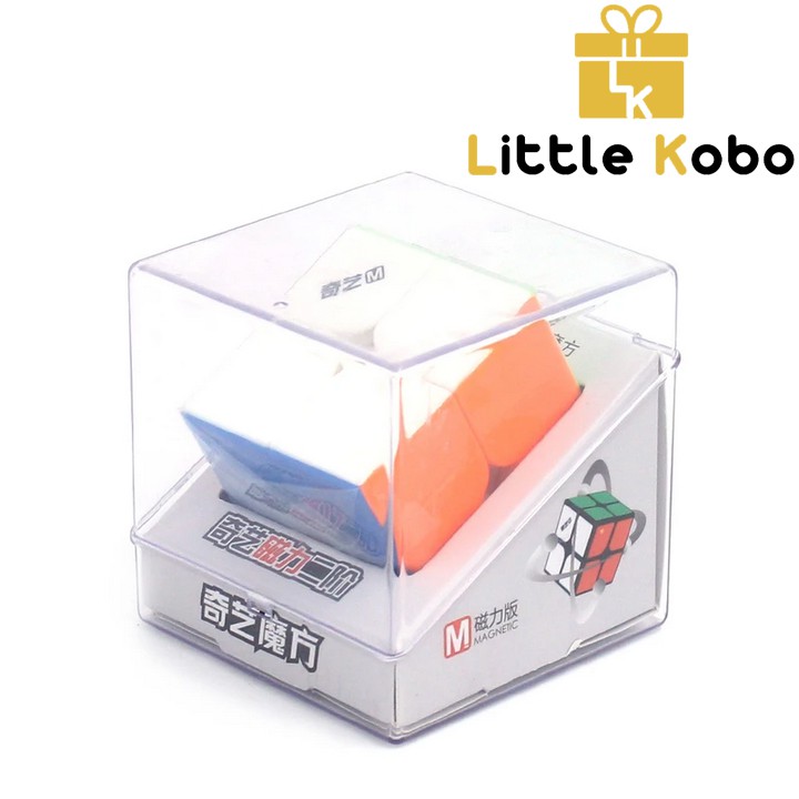 Rubik 2x2 Nam Châm QiYi MS Magnetic Stickerless Rubik 2 Tầng