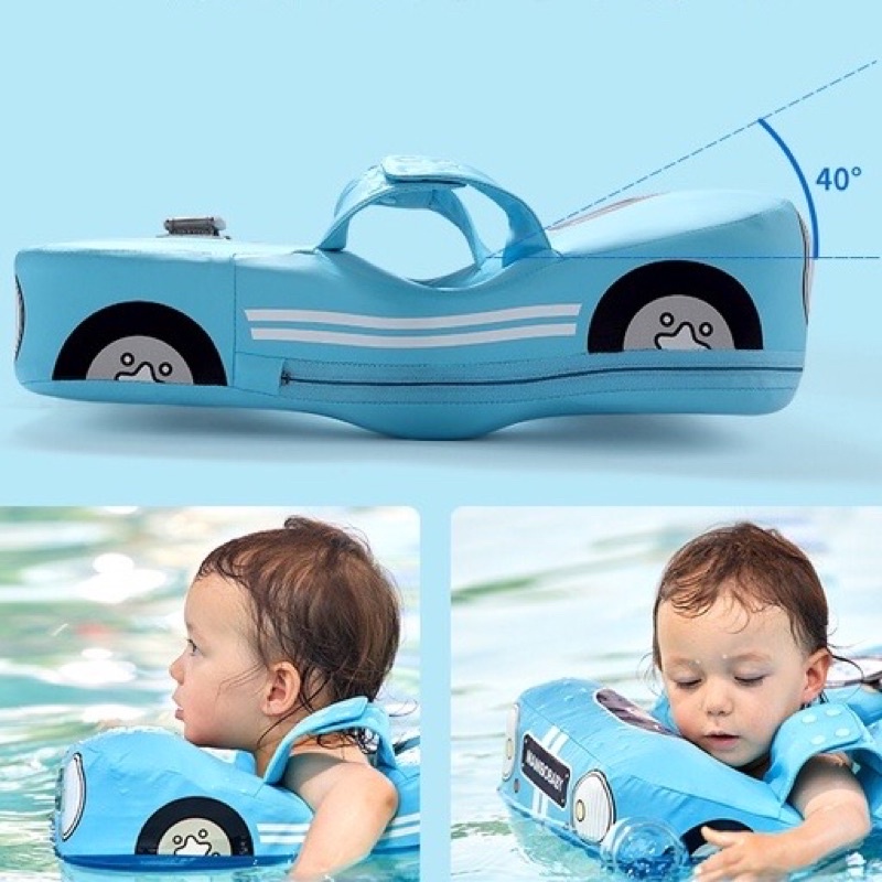 Phao tắm ,Phao đặc cao cấp Mambobaby luồn tay cho bé từ 8 tháng -3 tuổi
