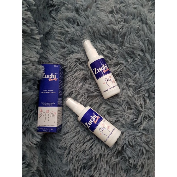 Xịt khử mùi hôi chân và giày ZuChi Family