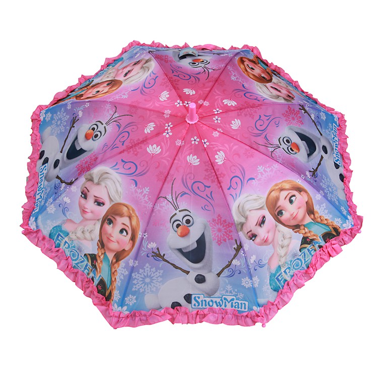 Ô dù em bé đi mưa công chúa elsa