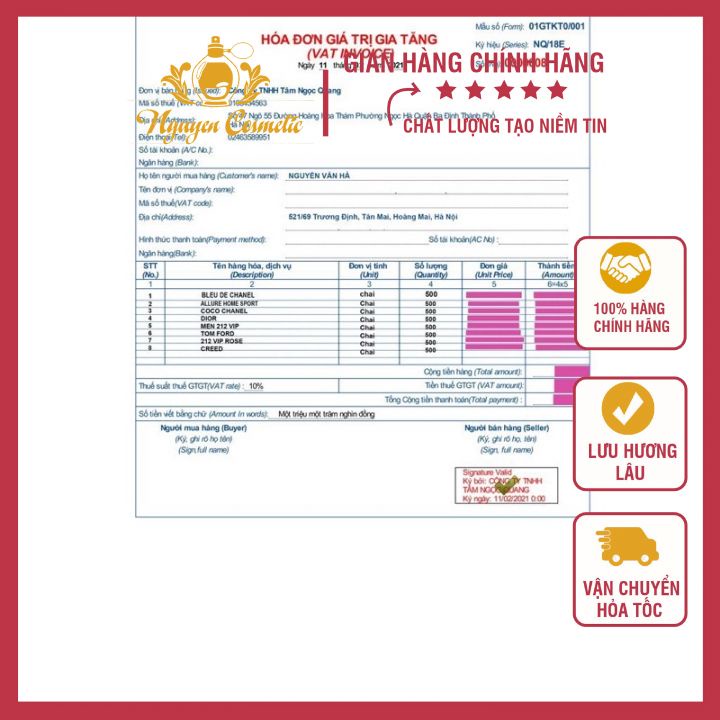 Nước hoa nam Allure home sport giữ mùi thơm lâu Sang Trọng