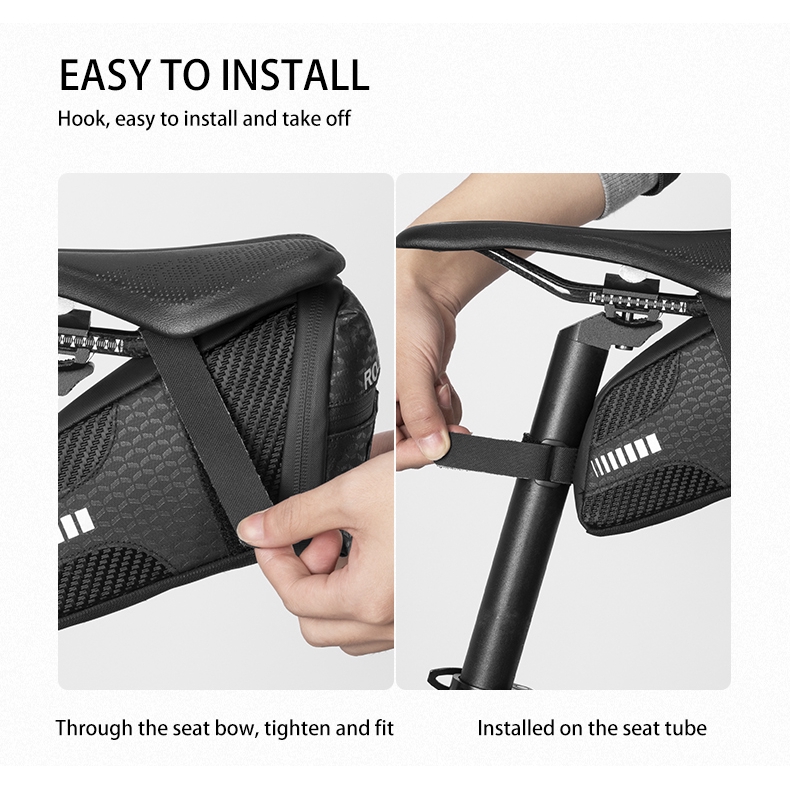 Túi đựng đồ dùng treo yên xe đạp 3D tiện dụng