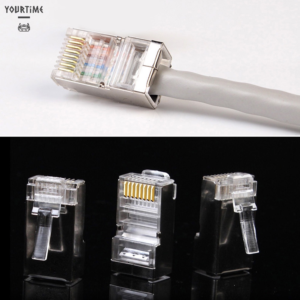 Đầu kết nối mạng Cat6 Crystal RJ45