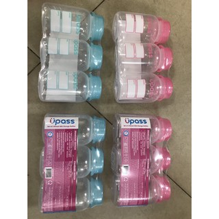 Bộ 3 bình trữ sữa 125ml upass-thái lan-up0101w