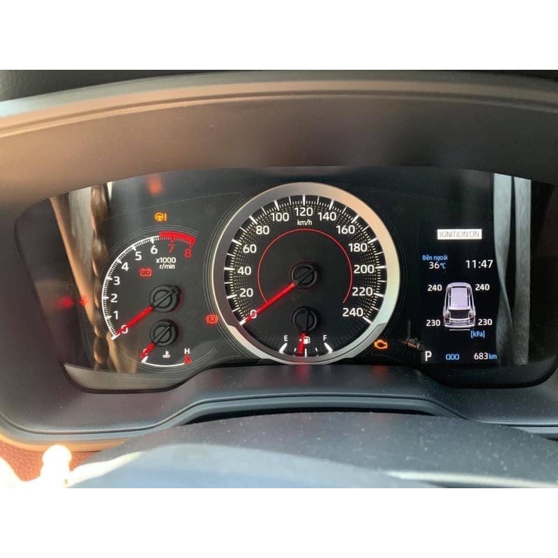 Bộ giải mã áp suất lốp Toyota Cross